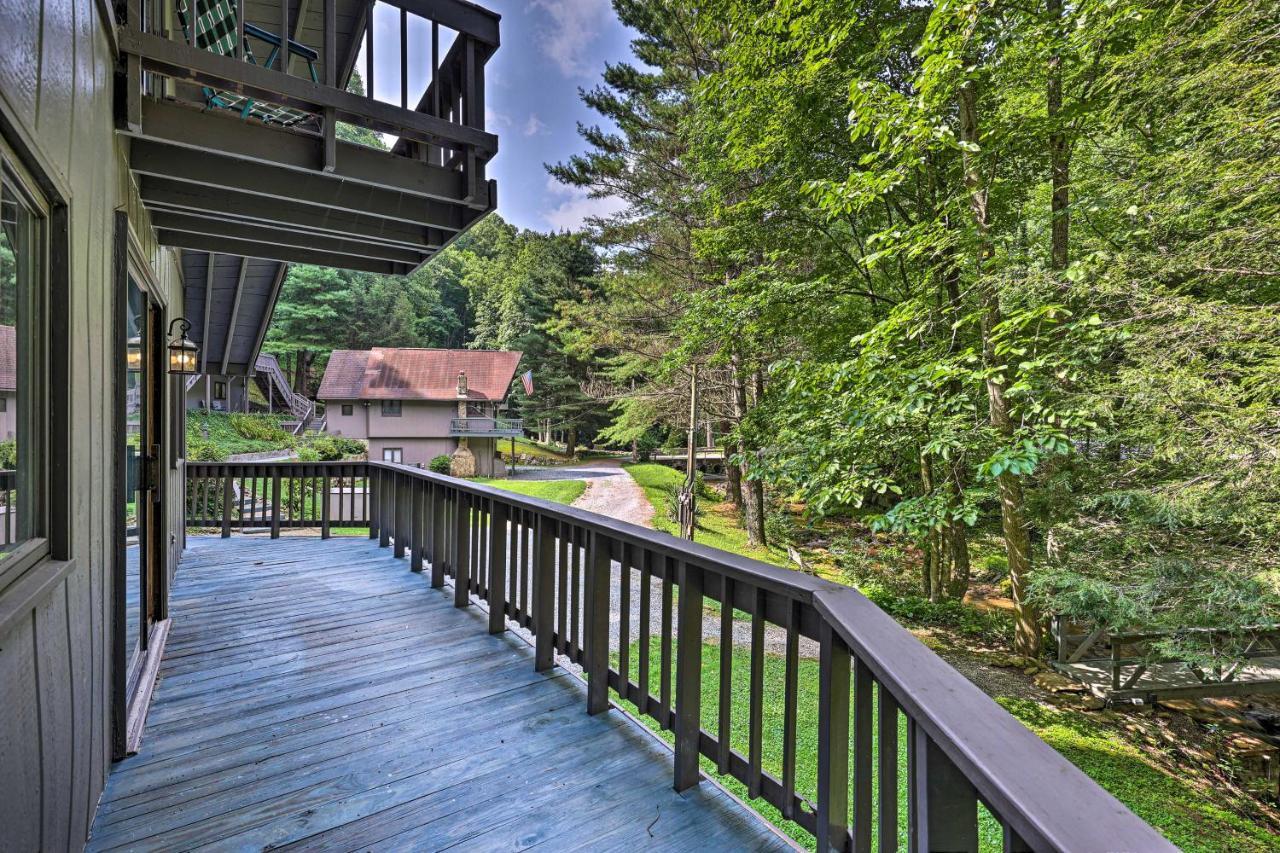 Roan Mountain Creekside Cabin Hike And Fish! 외부 사진