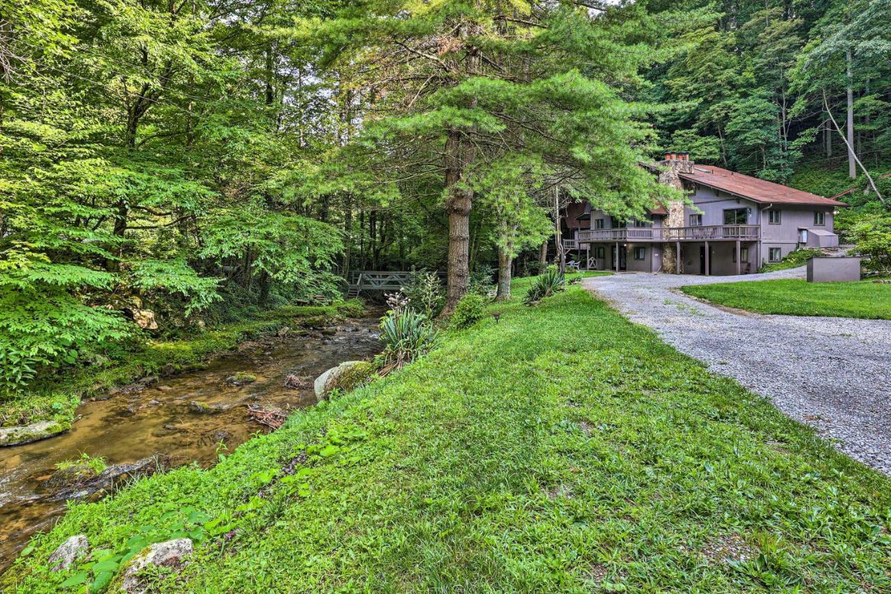 Roan Mountain Creekside Cabin Hike And Fish! 외부 사진