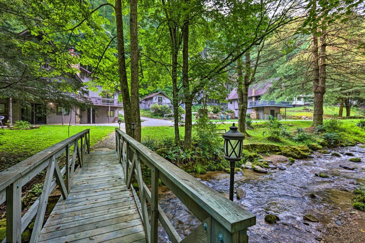 Roan Mountain Creekside Cabin Hike And Fish! 외부 사진